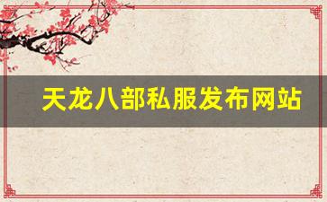天龙八部私服发布网站 (10)