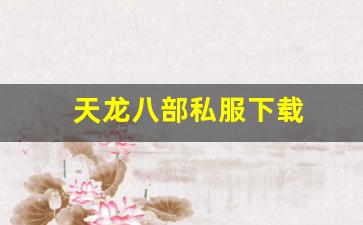 天龙八部私服下载(天龙手游私sf下载)