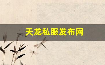 天龙私服发布网(最新天龙sf发布网列表) (15)